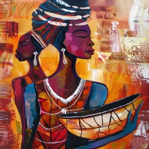 2 African Wall Art