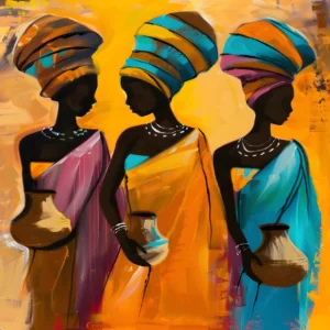 5 African Wall Art