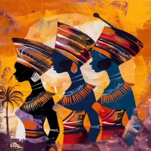 6 African Wall Art