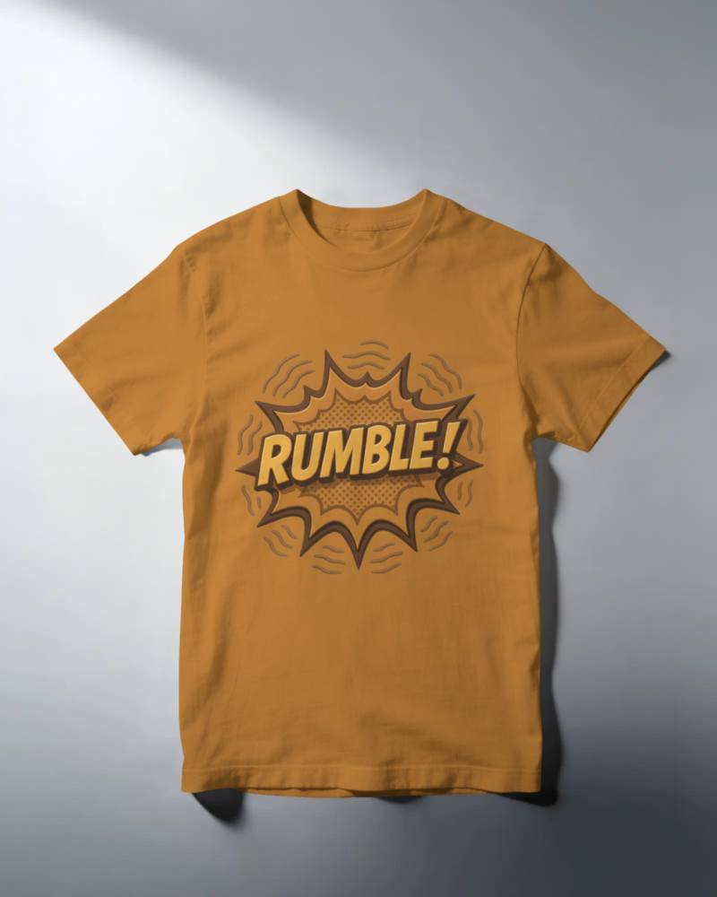 brown t-shirt Personalized T-Shirts