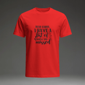 redT Personalized T-Shirts