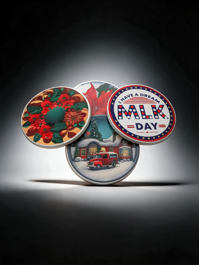 coaster-set Fridge Magnet